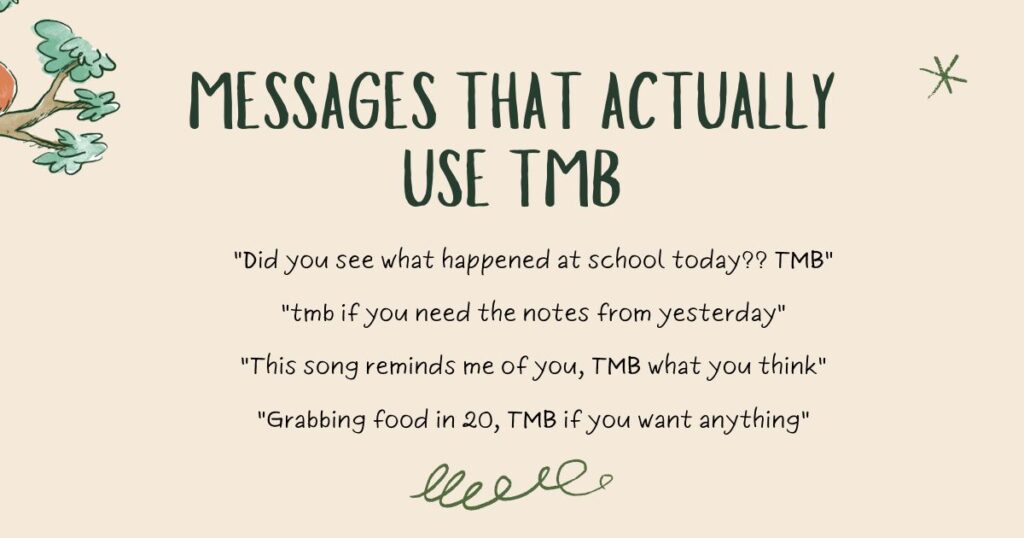 TMB Meaning in Text Messages That Actually Use TMB