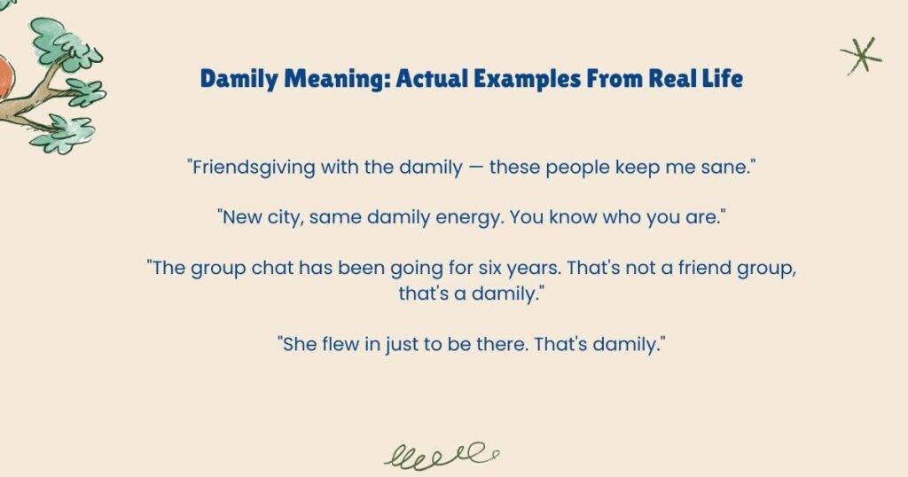 Damily Meaning: Actual Examples From Real Life