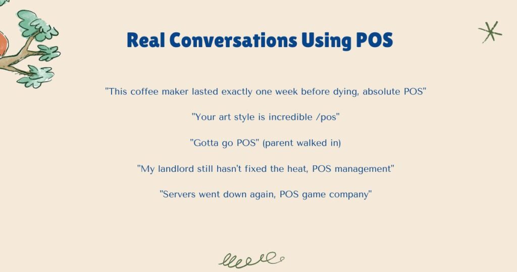 POS Meaning in Slang: Real Conversations Using POS
