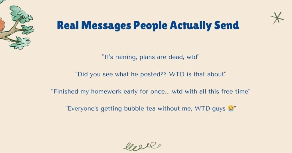 WTD Meaning – Real Messages People Actually Send