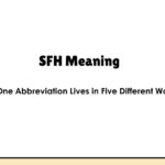 SFH Meaning: Why One Abbreviation Lives in Five Different Worlds