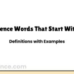 Science Words That Start With L | Full List With Meanings