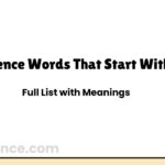 Science Words That Start With W | Full List with Meanings