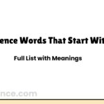 Science Words That Start With T | Full List With Meanings
