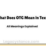 What Does OTG Mean in Text? All Meanings Explained