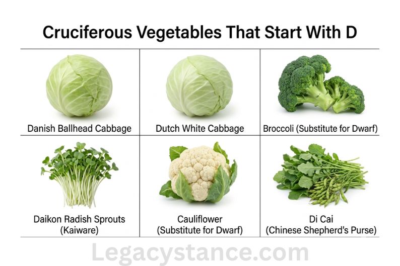 Cruciferous Vegetables That Start With D