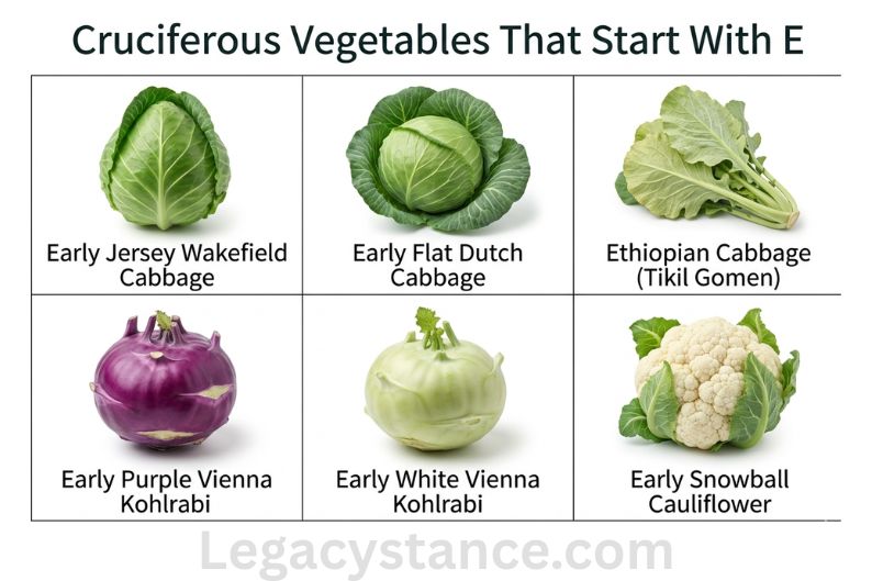 Cruciferous Vegetables That Start With E