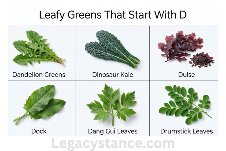 Leafy Greens Vegetables That Start With D
