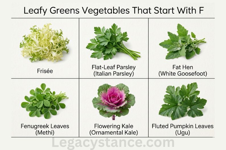 Leafy Greens Vegetables That Start With F