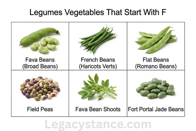 Legumes Vegetables That Start With F