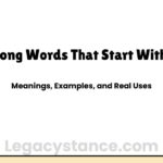 Long Words That Start With A - With Meanings and Examples