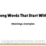 Long Words That Start With C | With Meanings and Examples