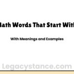 Math Words That Start With C | With Meanings and Examples