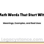 Math Words That Start With J | With Meanings and Examples