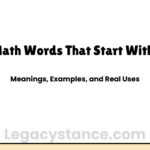Math Words That Start With M | With Meanings and Examples