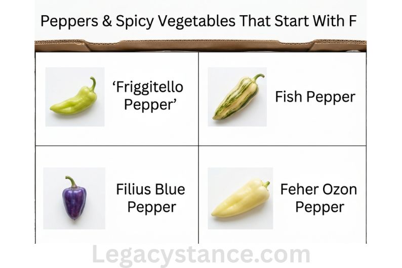 Peppers & Spicy Vegetables That Start With F