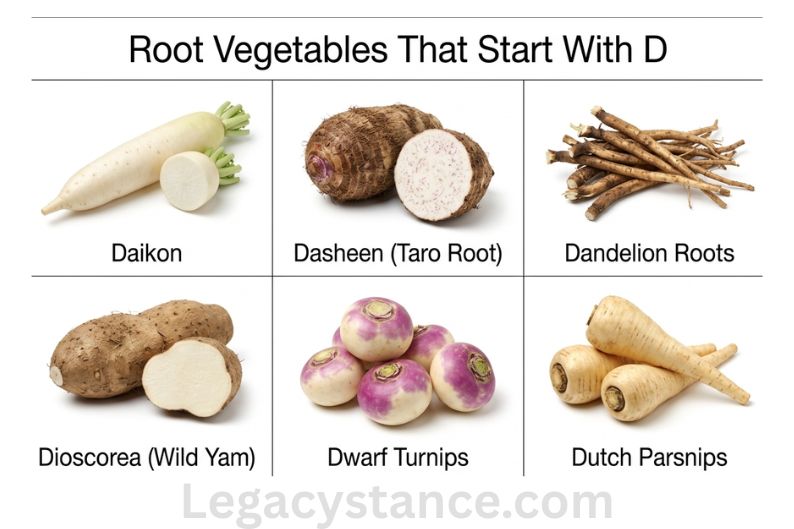 Root Vegetables That Start With D