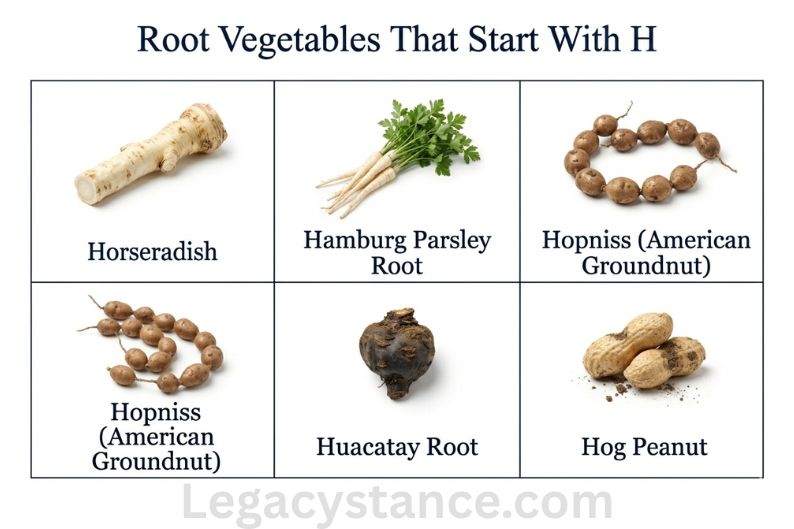 Root Vegetables That Start With H