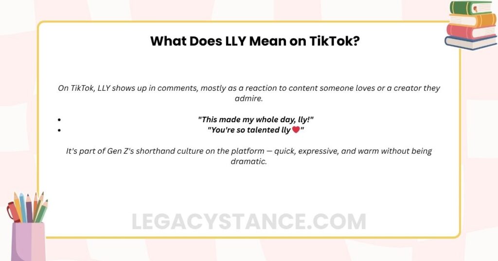 What Does LLY Mean on TikTok?