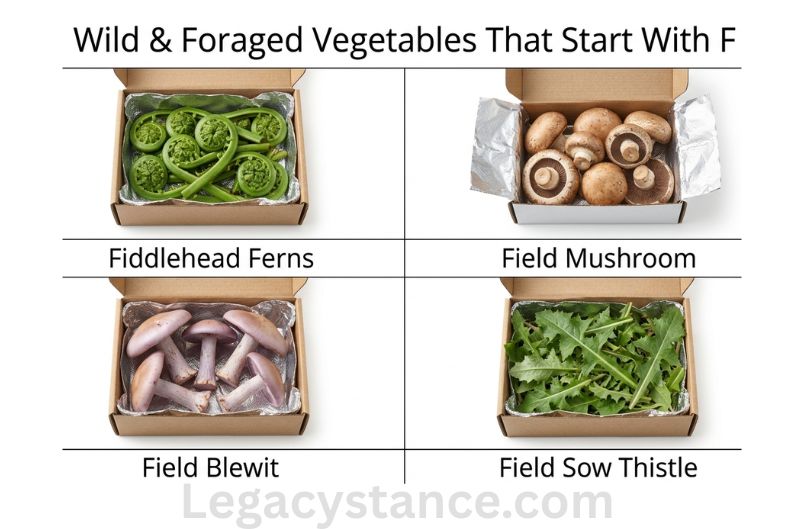 Wild & Foraged Vegetables That Start With F
